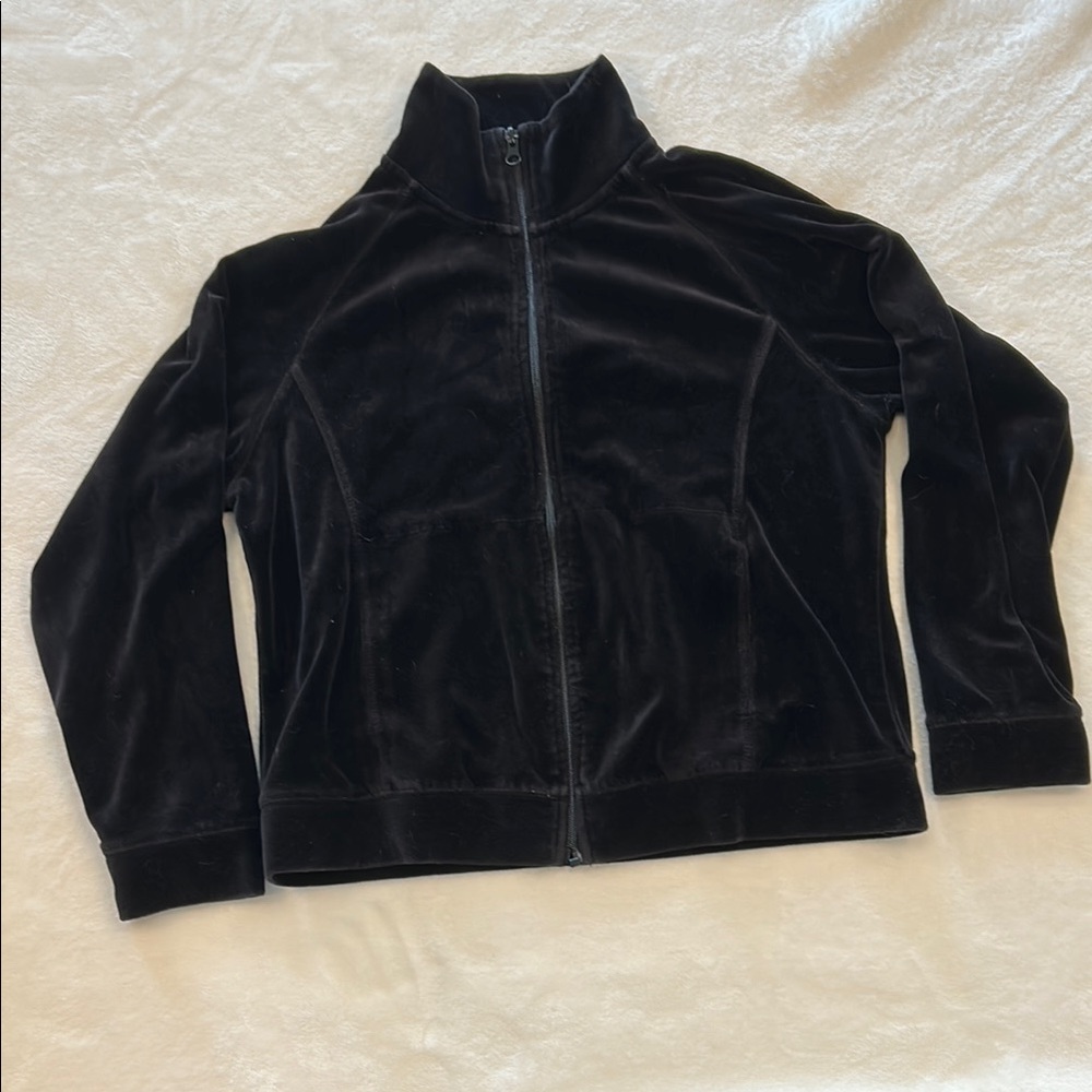 Women's Black Velvet Jacket